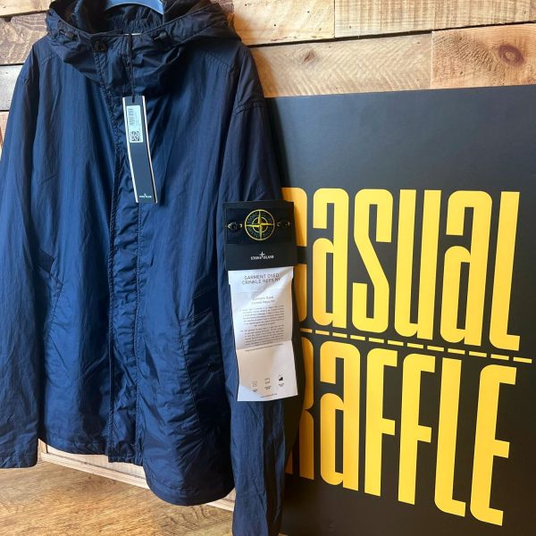 Stone Island Crinkle Reps NY Jacket - L - Low odds - RRP £650!