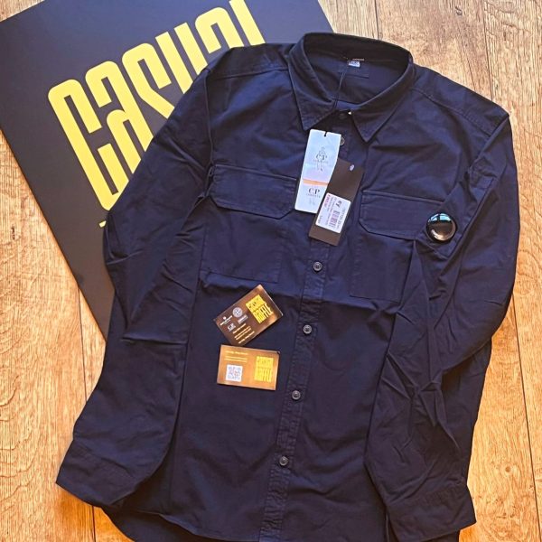 CP Company Long Sleeve Overshirt - L