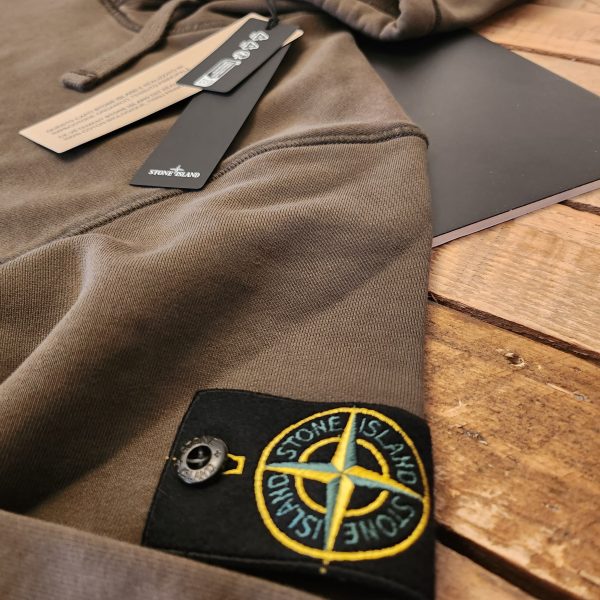 Stone Island Pullover Hoodie (Military Green) - XL or XXL