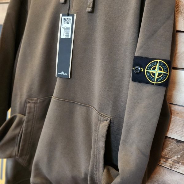 Stone Island Pullover Hoodie (Military Green) - XL or XXL