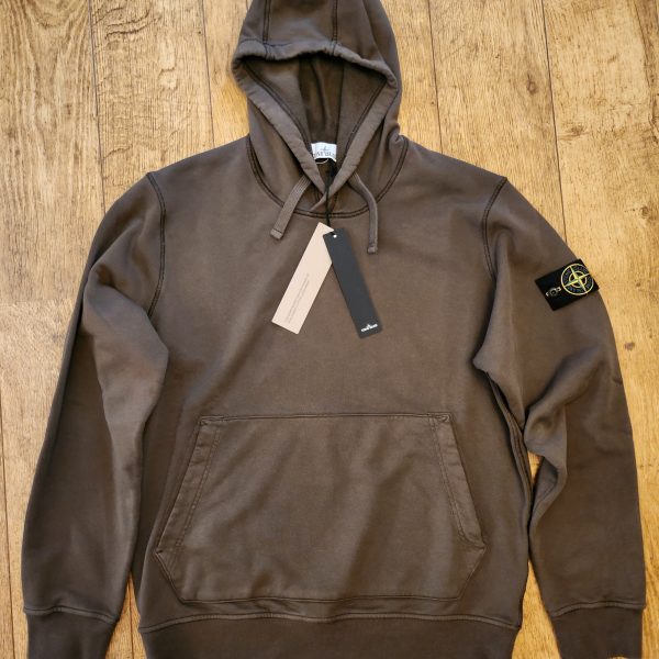 Stone Island Pullover Hoodie (Military Green) - XL or XXL