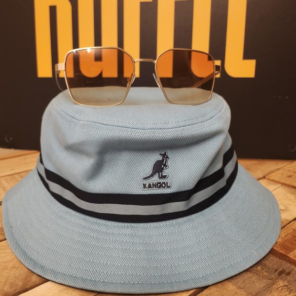 Liam Gallagher summer bundle - Finlay sunglasses, Kangol bucket hat, Pretty Green t-shirt