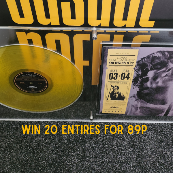 WIN 20 ENTRIES INTO THE LIAM GALLAGHER VINYL