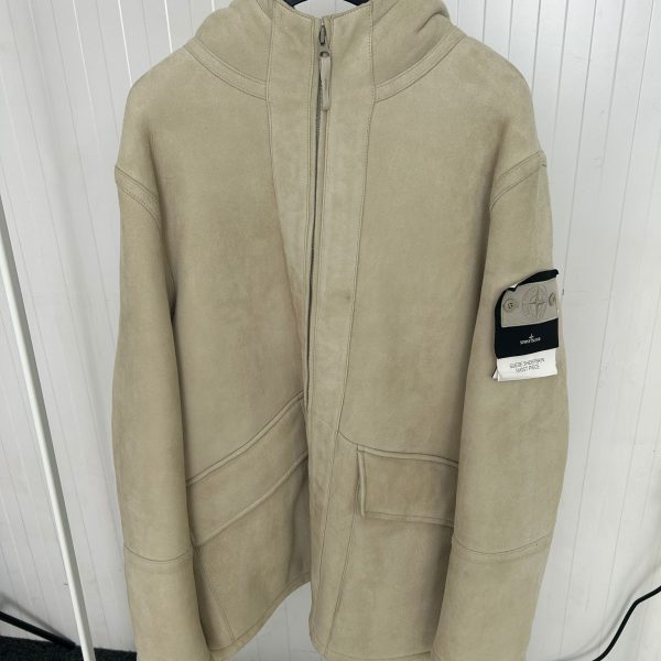 STONE ISLAND SUEDE SHEEPSKIN  GHOST - RRP £5250