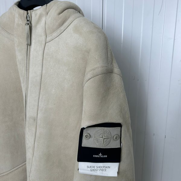 STONE ISLAND SUEDE SHEEPSKIN  GHOST - RRP £5250