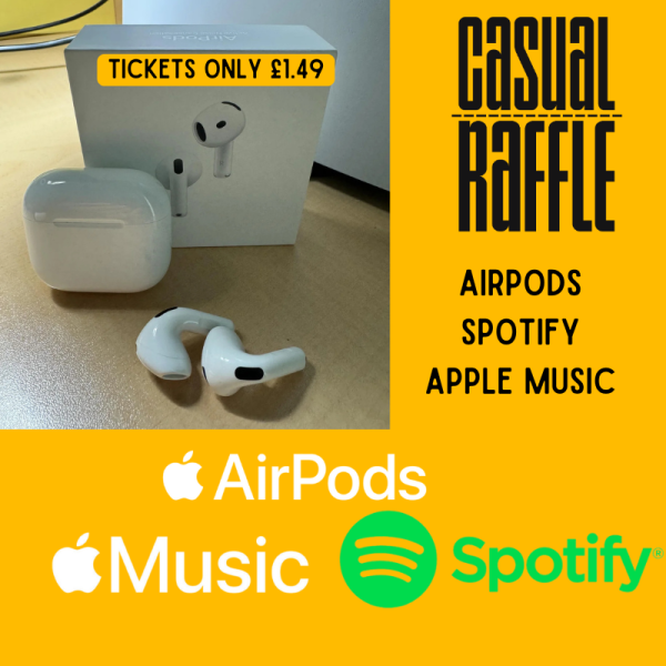 Apple Airpods + Annual Subscription to Spotify/Apple Music
