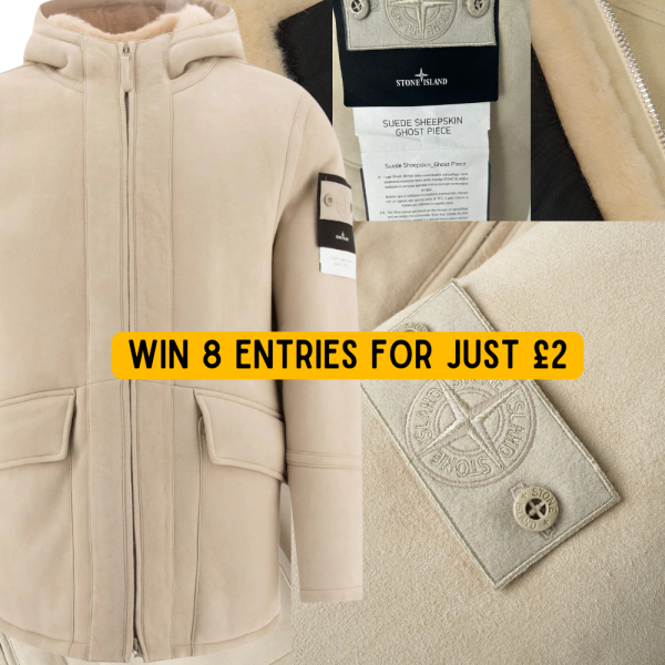 WIN 8 ENTRIES INTO THE STONE ISLAND SHEEPSKIN GHOST