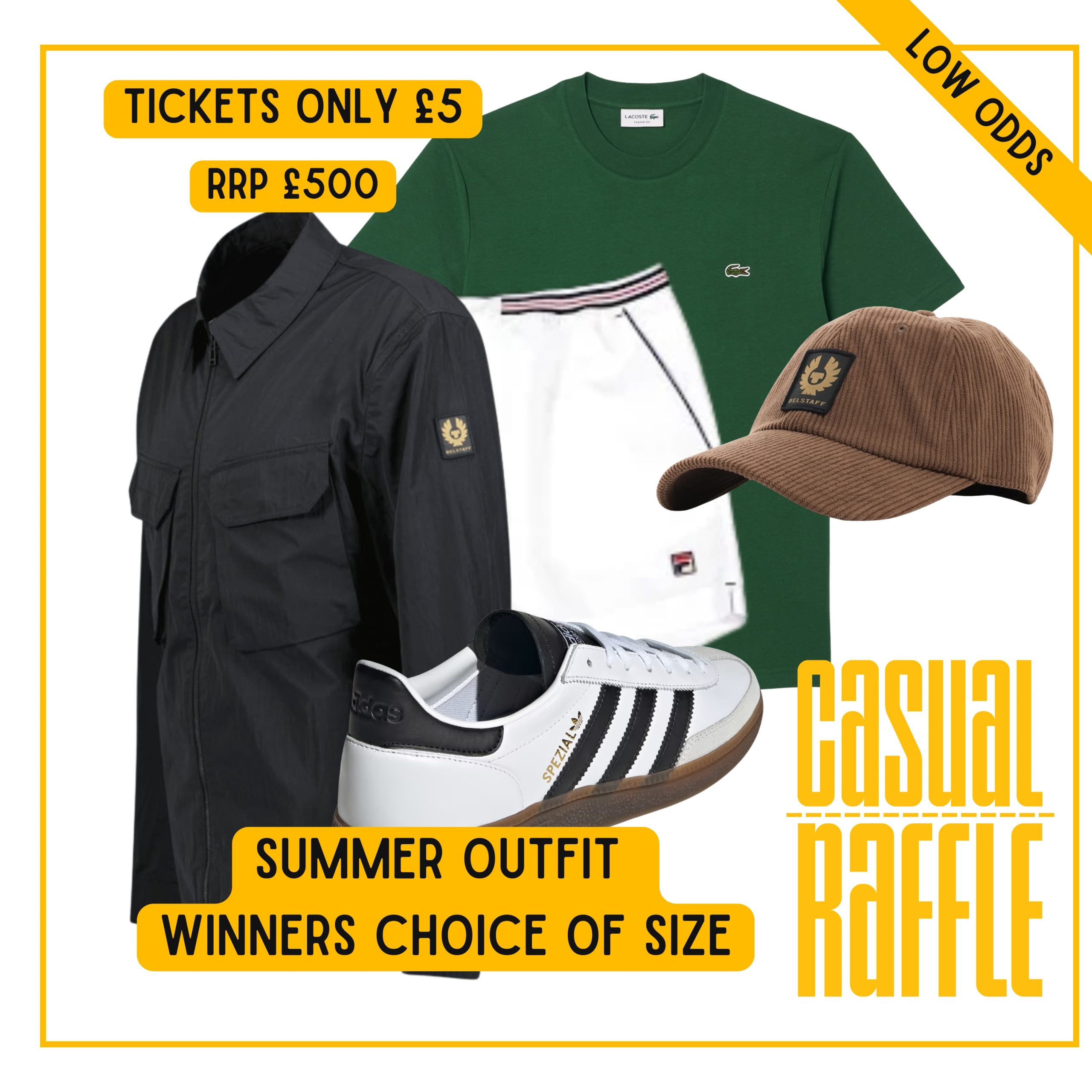 Summer Outfit – Winner's Choice of Size – Casual Raffle