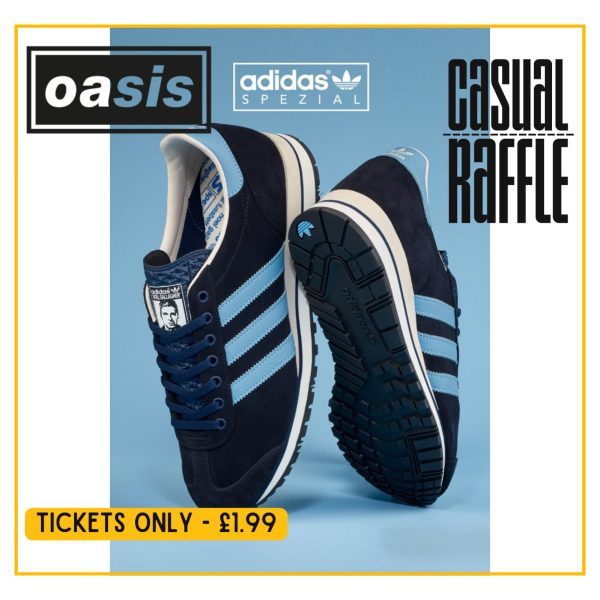 Noel Gallagher x adidas Marathon SPZL Night Navy - size 9