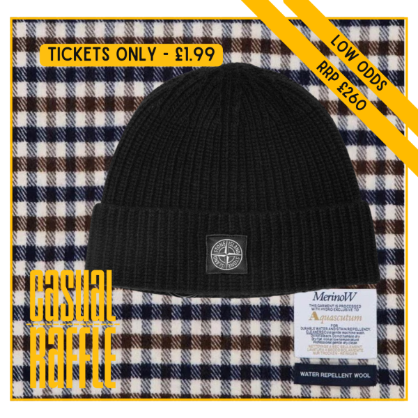 Aquascutum scarf & Stone Island Beanie Bundle