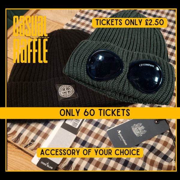 L2 - Stone Island or CP Beanie OR Aquascutum Scarf