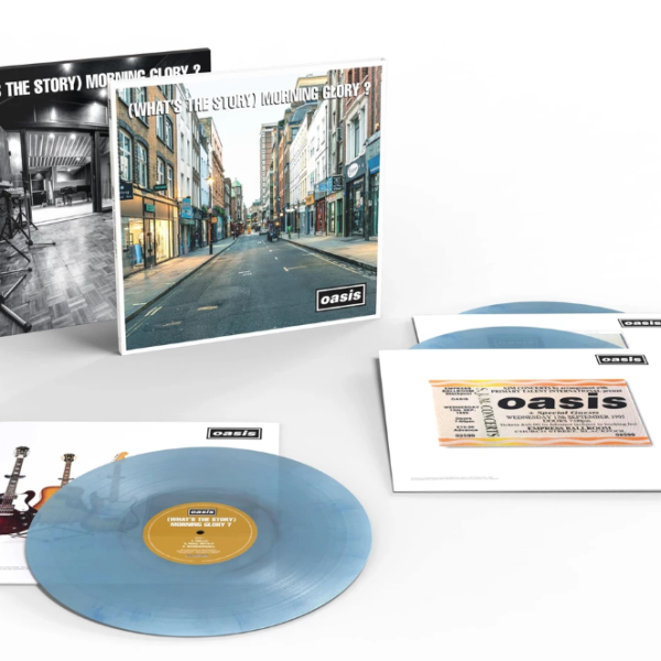 L2 - Oasis (What's the Story) Morning Glory 30th Anniversary Deluxe Edition 3LP AND Pretty Green T-shirt