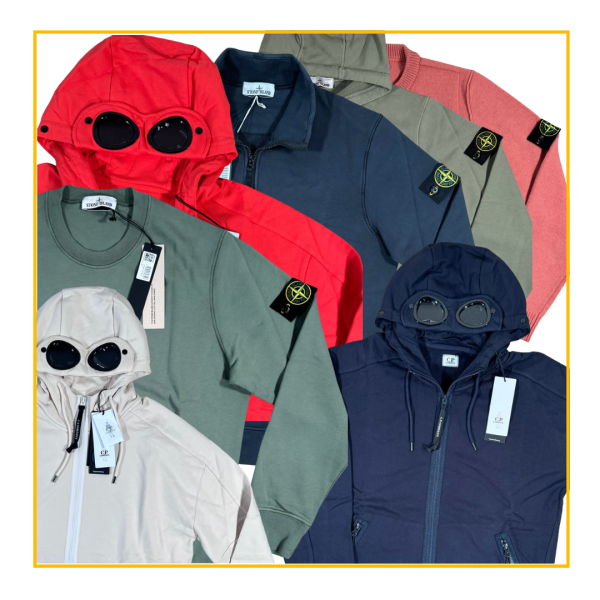 Europa League - Stone Island or CP Company Goggle Hoodie or Jumper- Winners Choice of Size