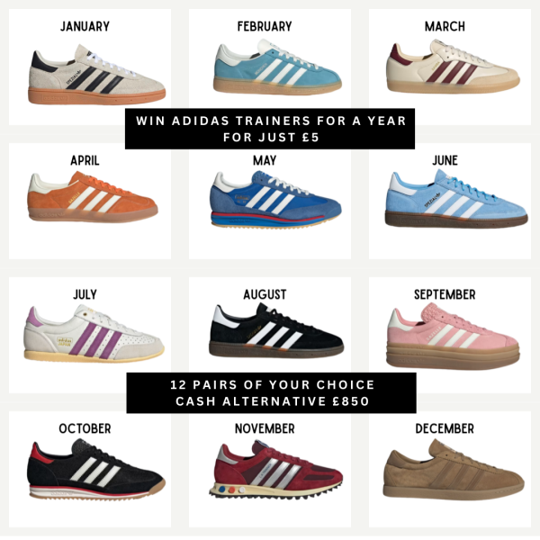 World Cup - Win adidas Trainers for a YEAR!!