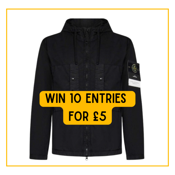 Win 10 Entries into Stone Island Hooded Overshirt