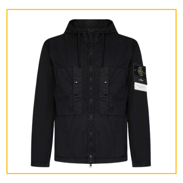 CL - Stone Island Supima Cotton Twill Hooded Overshirt