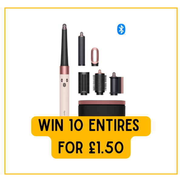 Mini Draw: Win 10 Entries into DYSON AIRWRAP